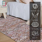RUGSURE Washable Area Rugs, Pet & Child Friendly, Vibrant Colors Rugs - Image 2