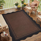 Easy Jute 3x5 Outdoor Rug Washable Non Slip Rug - Image 8
