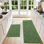 COSY HOMEER Soft Kitchen Rugs for in Front of Sink Super Absorbent Kitchen by COSYHOMEER