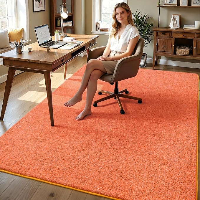 Keeko 6x9 Area Rugs for Living Room, Soft Modern Memory Foam Bedroom Rug - Image 9