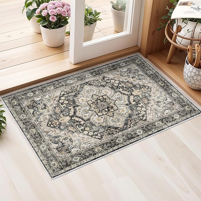 Washable Oriental Area Rug by TOPRUUG