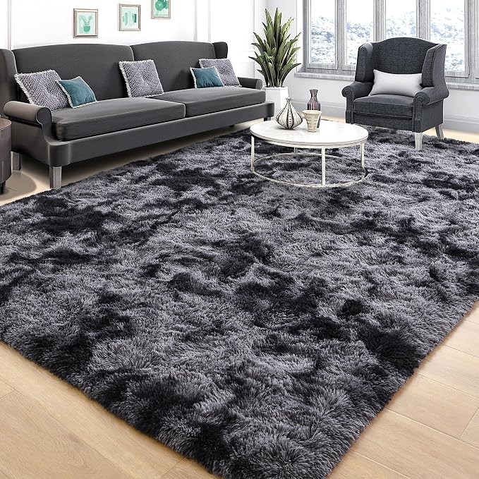 Tepook Area Rugs 9x12 for Living Room, Super Soft Fluffy Rugs for Bedroom - Image 2