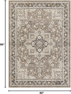 Vintage Living Room Area Rug 5x8 - Image 2