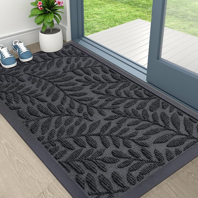 OLANLY Door Mat Indoor Outdoor Entrance, Waterproof All-Weather All-Season - Image 7
