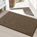 BEQHAUSE Dirt Trapper Door Mat 24" x 36", Non-Slip Washable Doormats Entrance by BEQHAUSE