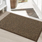 BEQHAUSE Dirt Trapper Door Mat 24" x 36", Non-Slip Washable Doormats Entrance by BEQHAUSE