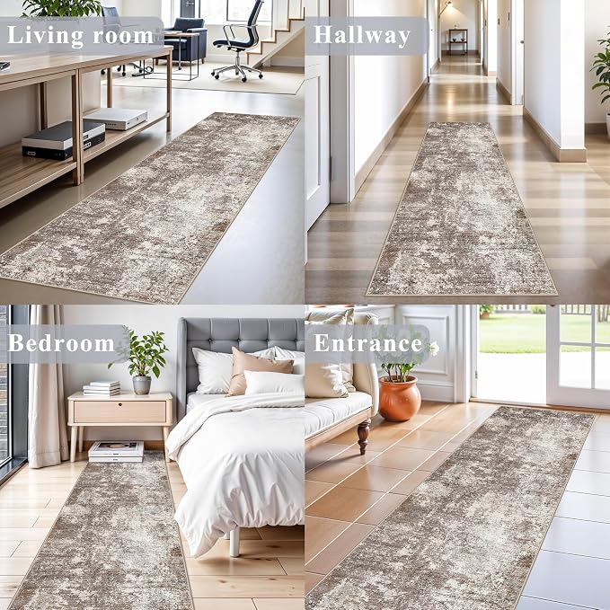 2x7 Washable Kitchen Runner Rug – Non-Slip Soft Carpet - Image 3