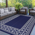 GENIMO Outdoor Rug Waterproof for Patio Decor, Outside Area Mat for Rv by GENIMO