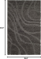 SAFAVIEH Florida Shag Collection Accent Rug - Image 3