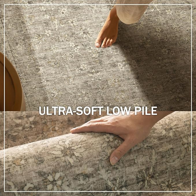 Washable Kitchen Rug Runners for Hallways: 2'x6' Bedroom Runner Rug Non Slip - Image 4