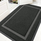 OLANLY Front Door Mat Indoor Outdoor Entrance, Waterproof All-Season, by OLANLY