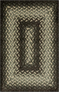 Maples Rugs Marion Bohemian Braided-Style Print Area Rug – Made in USA – by MaplesRugs