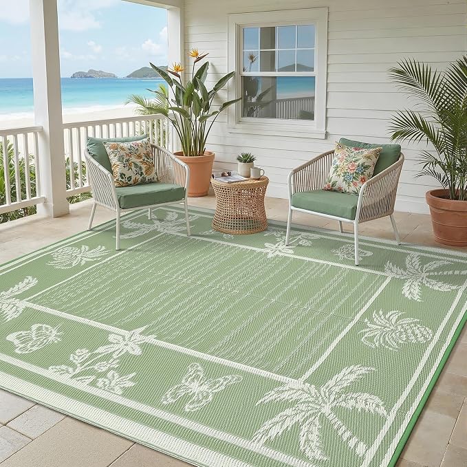 Garvee Outdoor Rug 5x8 Waterproof - Image 2