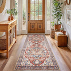 AMADA HOMEFURNISHING 2x6 Washable Runner Rug, Low-Profile Kitchen Rugs by AMADAHOMEFURNISHING