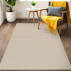 IOHOUZE Washable Area Rug 3x5 Non Slip Rubber Backed Woven Rugs - Image 8