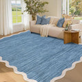 GarveeHome Scalloped Washable Area Rugs 5x7 Rug by GarveeHome