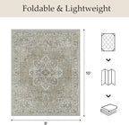 GENIMO Outdoor & Indoor Area Rug 8'x10', Waterproof, Non-Shedding, Easy Cleaning - Image 2