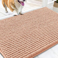 OLANLY Dog Door Mat for Muddy Paws 30x20, Ultra Absorbent Chenille Mud Doormat by OLANLY