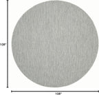 SAFAVIEH Outdoor Round Rug 9' - Image 2