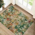 RELEANY Washable Area Rugs 2'x3' Non-Slip Modern Abstract Soft by RELEANY