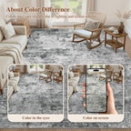 UERMEI 5x7 Area Rug for Living Room - Image 8
