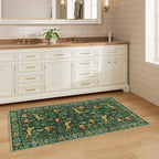 DUKINO 2x4 Rug for Hallway, Washable Kitchen Runner Rug - Image 9
