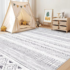 cotiled 10x14 Area Rugs Living Room Rug: Washable Boho Rugs - Image 7