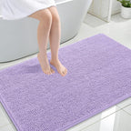OLANLY Large Bathroom Rugs 47x32, Extra Soft Absorbent Chenille Bath Rugs by OLANLY