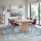 Soalmost Abstract Rug 8x10 Large Living Room Rugs Neutral Modern Washable Area - Image 3