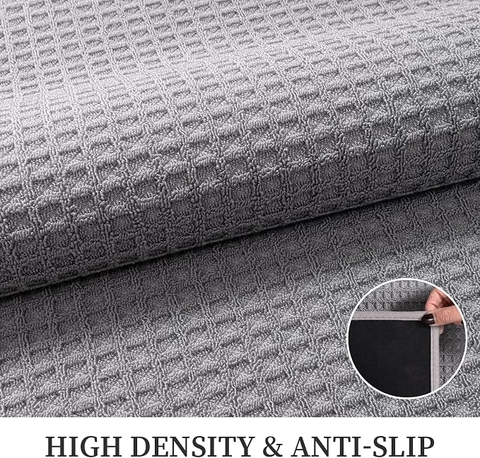 YIHOUSE Indoor Door Mat 20" x 32", Non-Slip Washable Entryway Mat, Dirt Trapper - Image 4