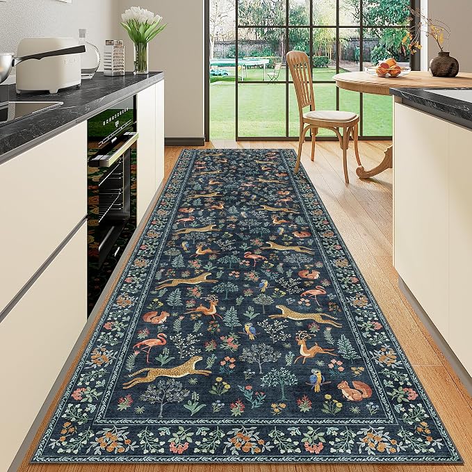 DUKINO 3x10 Washable Runner Rug - Image 3