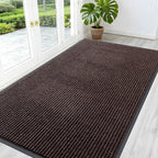 OLANLY Front Door Mat Indoor Outdoor Entrance, Waterproof Heavy Duty Doormat by OLANLY