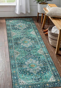 Moynesa Ultra-Thin Washable Vintage Runner Rug by Moynesa