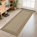 BEQHAUSE Indoor Door Mat 24" x 60", Dirt Trapper Door Mats Non-Slip Entryway by BEQHAUSE