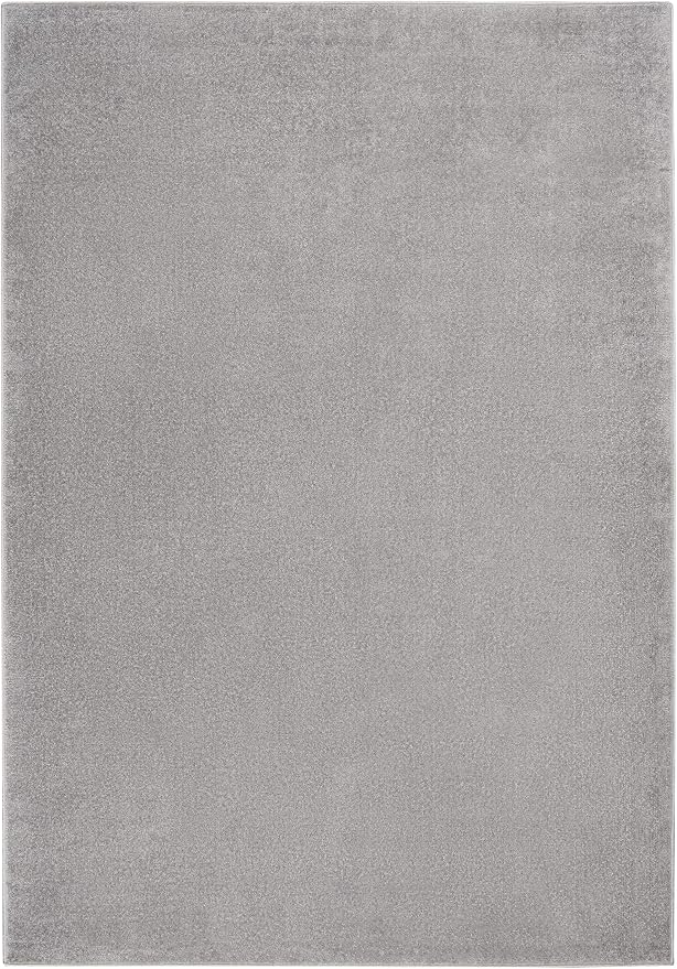 Nourison Home Nourison Essentials Silver Grey 5' x 8' Area Rug - Image 5
