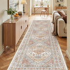 zesthome 3x12 Runner Rug for Hallway, Non-Slip Long Bathroom Rugs Runner for - Image 5