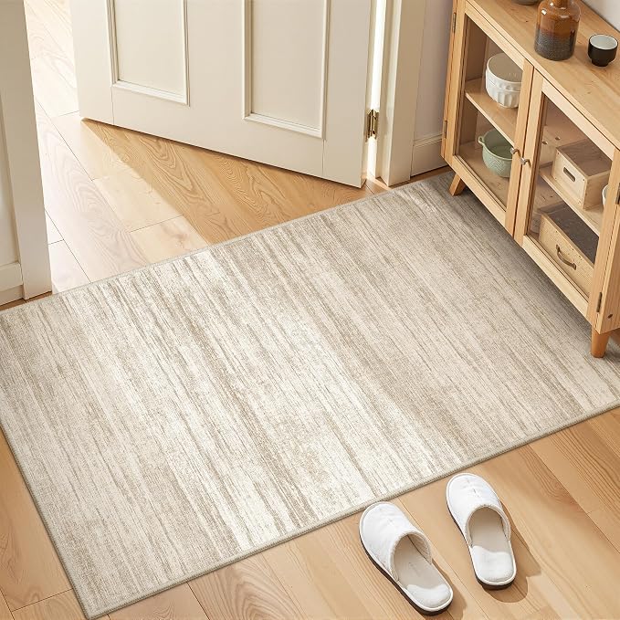2x4 Washable Rug Runner for Bathroom, Soft Entryway Rug for Laundry Room - Image 3