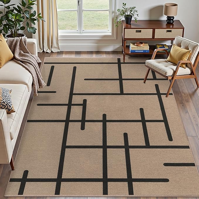 Tangsoo Modern Easy Jute Rug 4x6 by Tangsoo