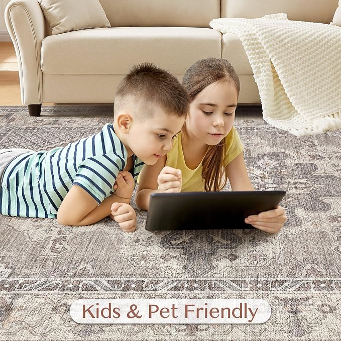 Tortania Area Rug Living Room Rugs - Image 5