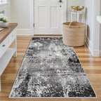 3x4 Washable Entryway Rug – Non-Slip Modern Abstract Small Area Rug - Image 4