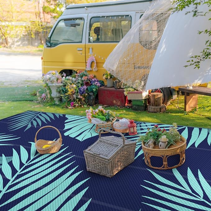 GENIMO Outdoor Rug 10' x 14' Waterproof - Image 3