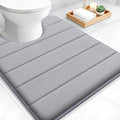 OLANLY Memory Foam Toilet Rugs U Shaped 24x20, Super Soft Absorbent Contour by OLANLY