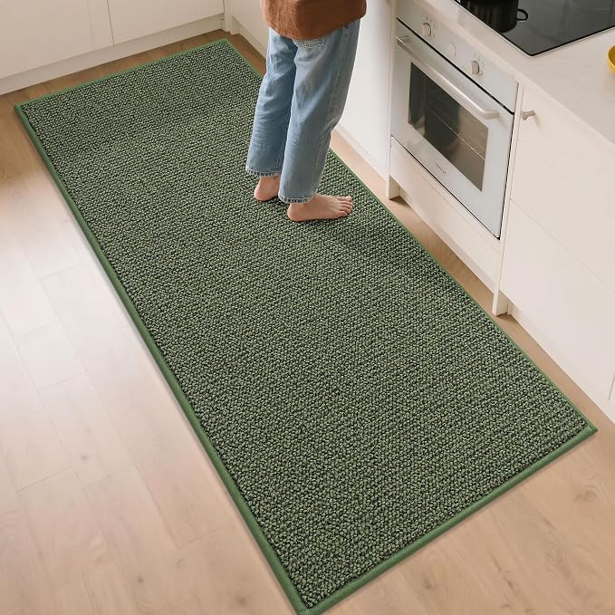 BEQHAUSE Kitchen Runner Rugs 32"x72", Non-Slip Kitchen Mats by BEQHAUSE