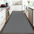 KOZYFLY Washable 4x6 Entry Woven Area Rug, Braided Throw Rugs - Image 2