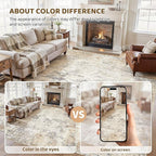 UERMEI 8x10 Area Rug Living Room Rugs - Image 4