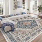 zesthome 9x12 Area Rugs, Stain Resistant Washable Rug, Ultra-Thin Rugs by Zesthome