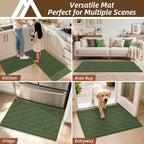 COSY HOMEER Kitchen Rugs 24"x35" Non-Slip Washable Kitchen Mats - Image 8