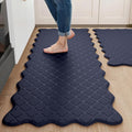 Arenarug Upgrade Scalloped Embossed Kitchen Mats by ArenaRug