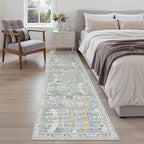 Madane Runner Rug 2x8, Washable Hallway Runner Rugs, Non-Slip Low-Pile Soft - Image 4