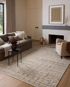Loloi Amber Lewis Monty Collection MOT-06 Pebble/Beige 2'-7" x 8'-0" Runner Rug by Unknown